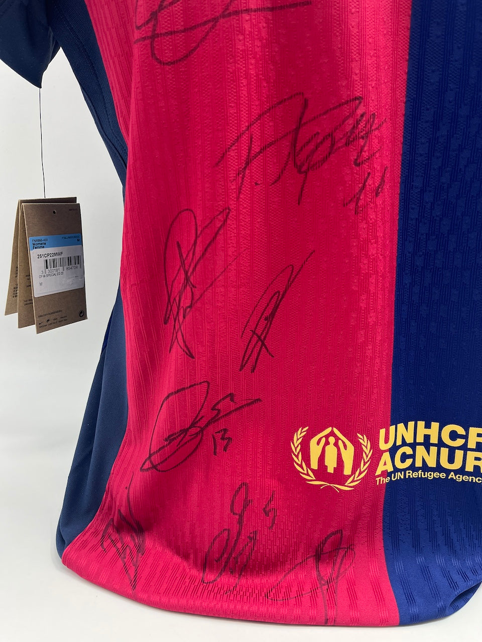 FC Barcelona x Coldplay Trikot 24/25 Teamsigniert limitiert Autogramm Nike M