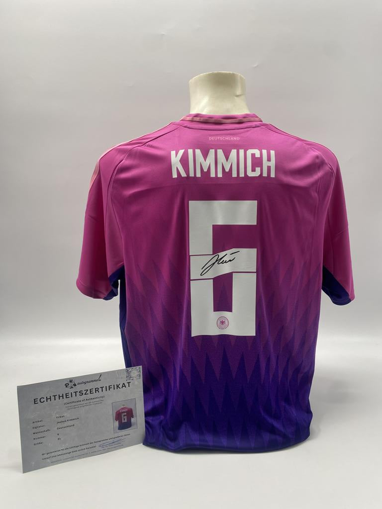 DFB jersey Joshua Kimmich signed autograph Adidas COA XL