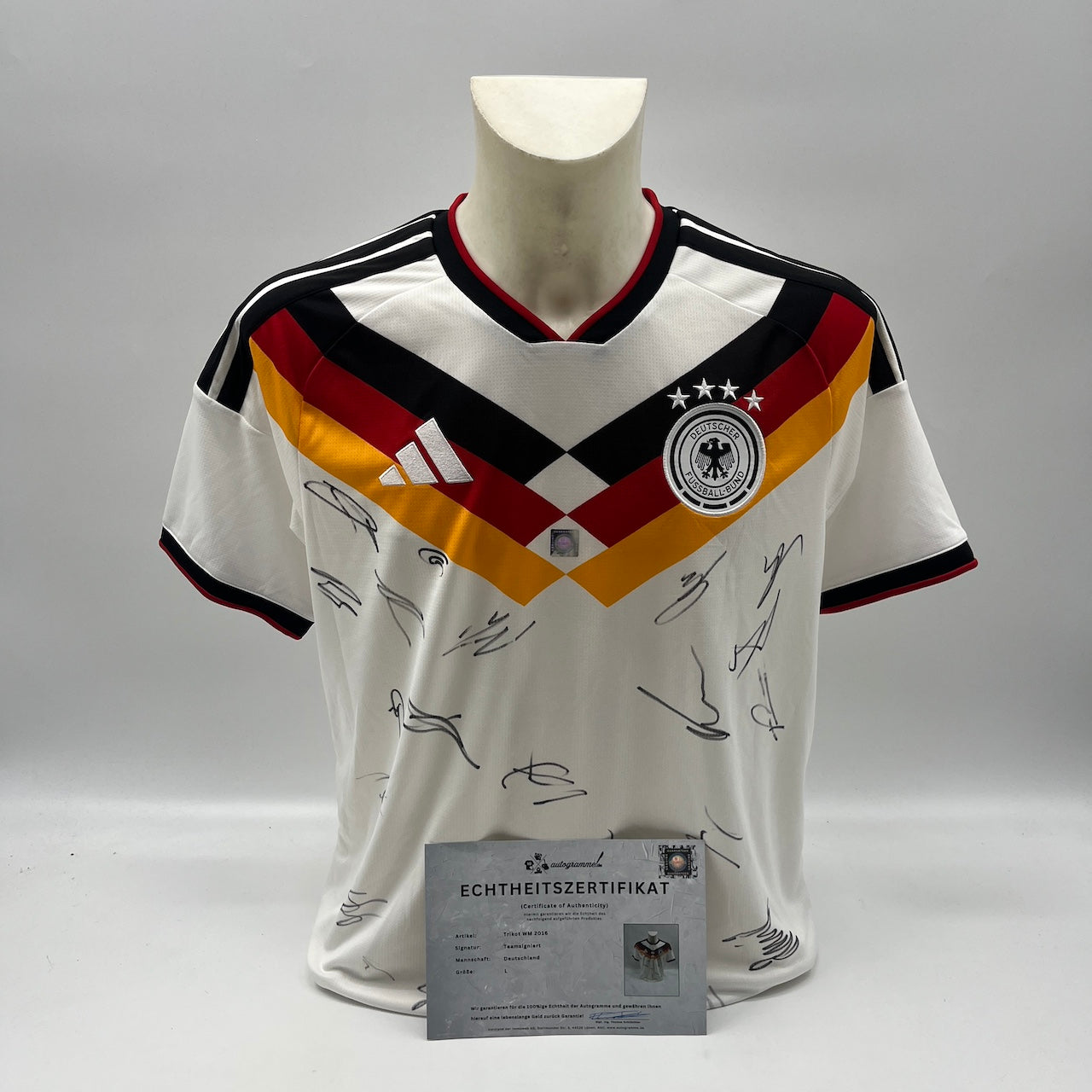 Deutschland Trikot WM 2026 Teamsigniert DFB Adidas L
