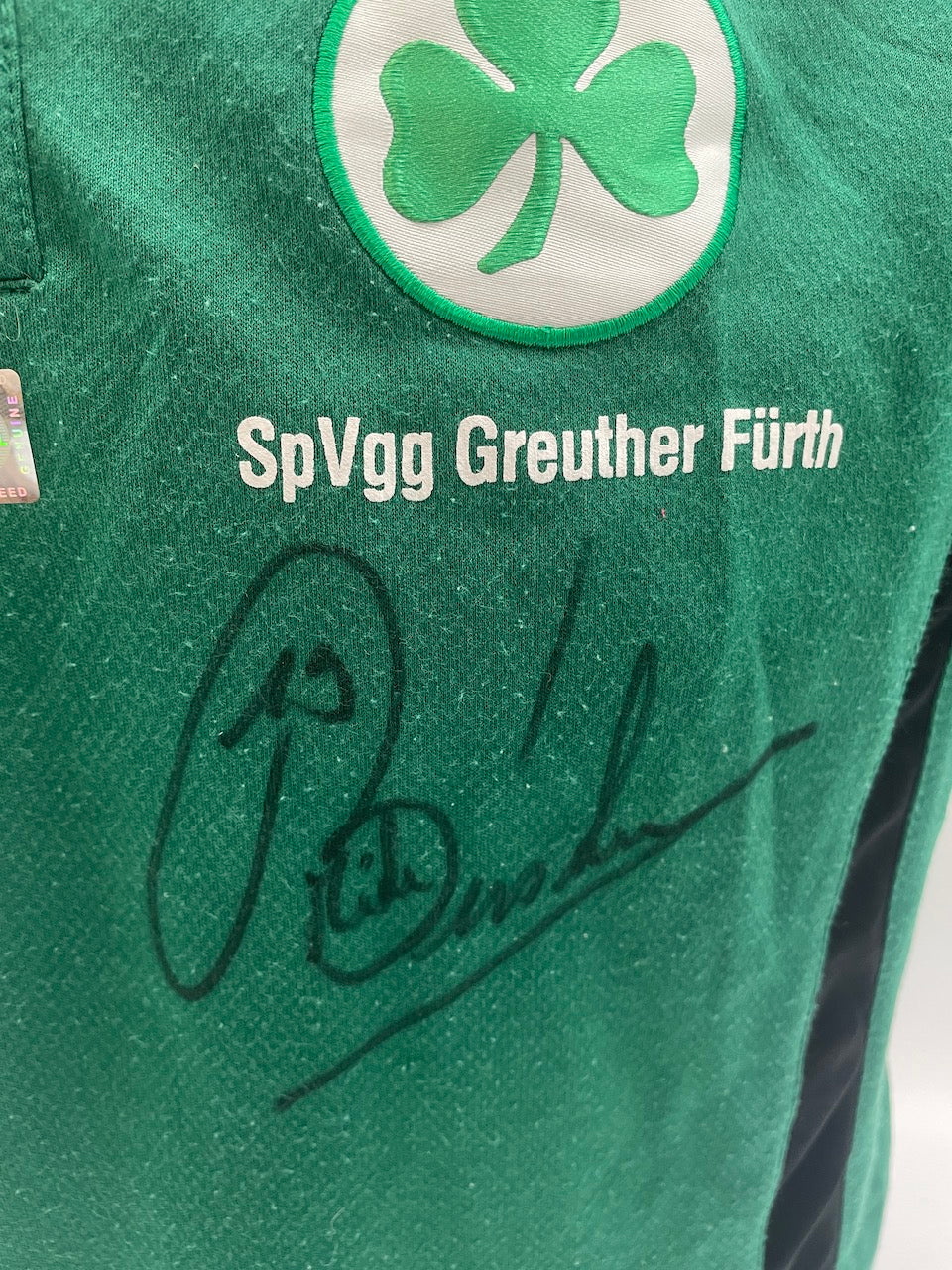 Greuther Fürth Poloshirt Michael Büskens Autogramm Bundesliga Hummel M