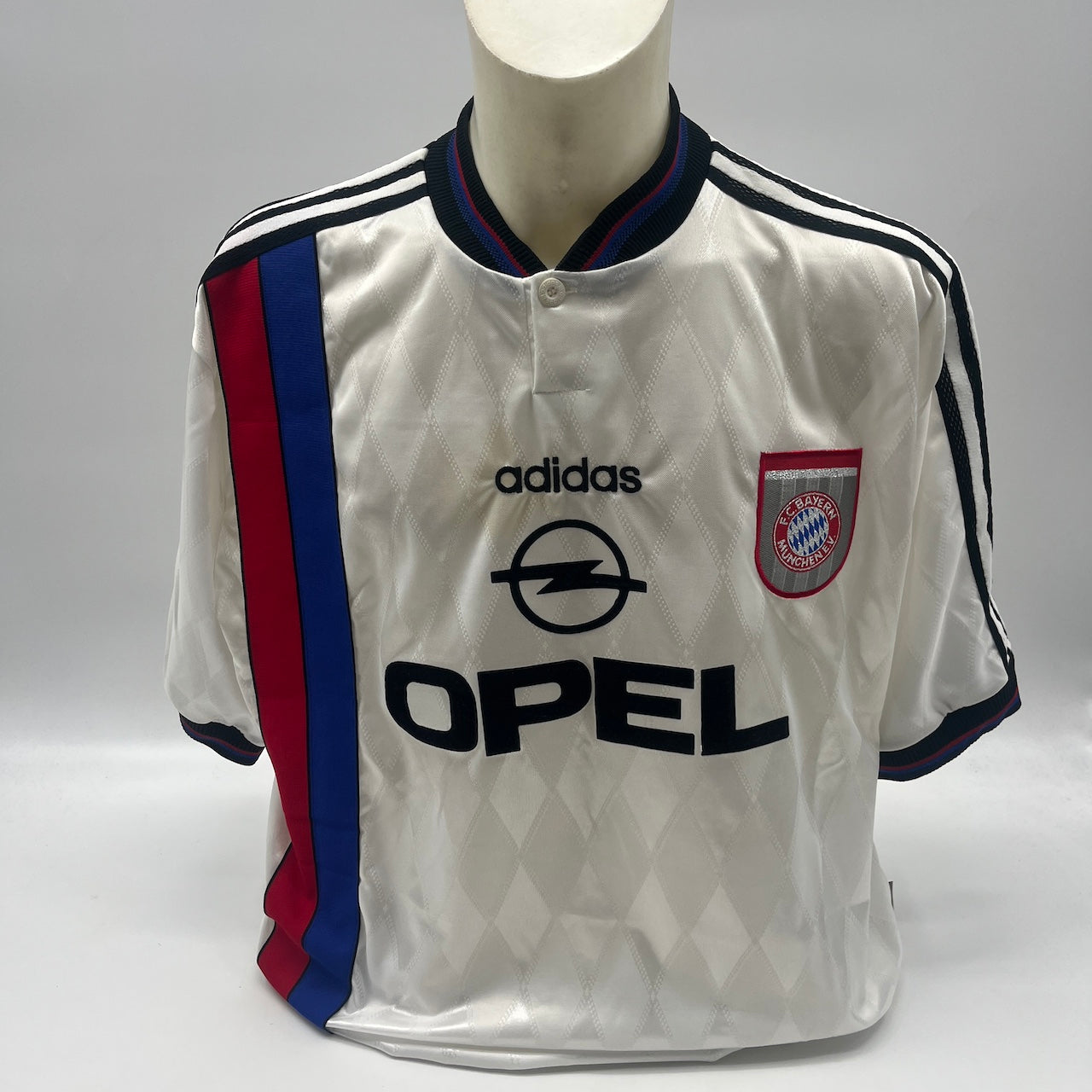 Bayern München Trikot 1996/1997/1998 Teamsigniert Bundesliga COA Adidas XL neu