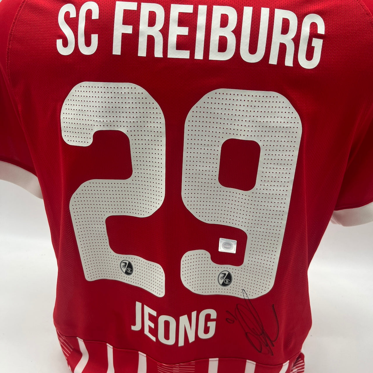 SC Freiburg Trikot Jeong Woo-yeong signiert Autogramm Nike neu L