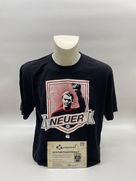 Bayern München T-Shirt Manuel Neuer signiert Autogramme Bundesliga Adidas Neu XL