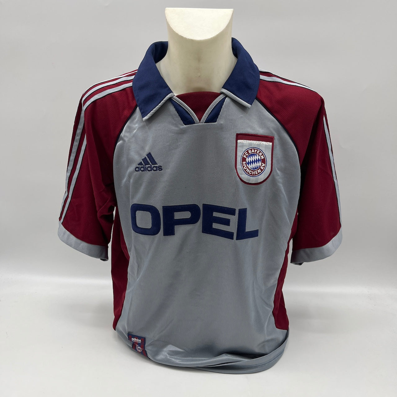 Bayern München Trikot 1998/1999/2000 Teamsigniert Bundesliga COA Adidas L