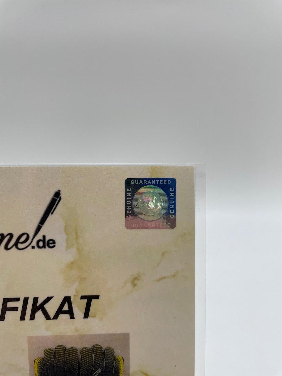 Torwarthandschuh Pavao Pervan signiert Autogramm Wolfsburg COA