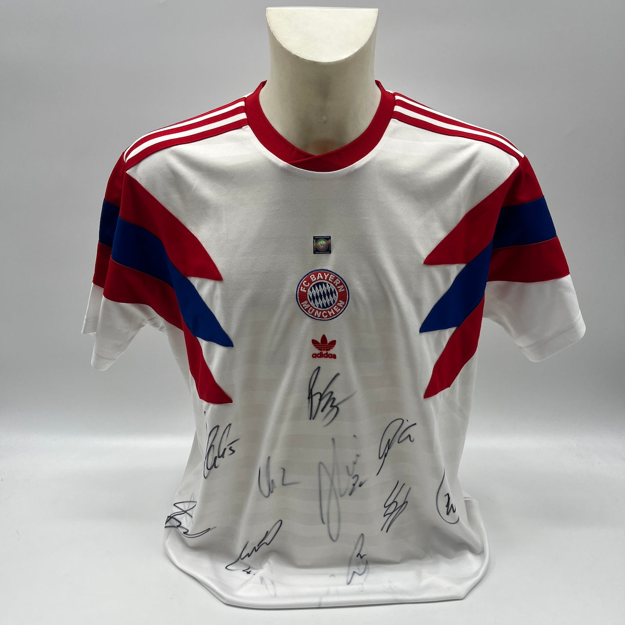 Bayern München Shirt 2017/2018 Teamsigniert Bundesliga COA neu XL