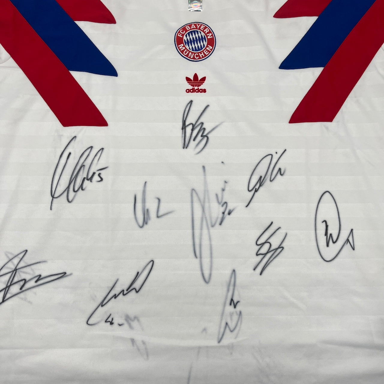 Bayern München Shirt 2017/2018 Teamsigniert Bundesliga COA neu XL