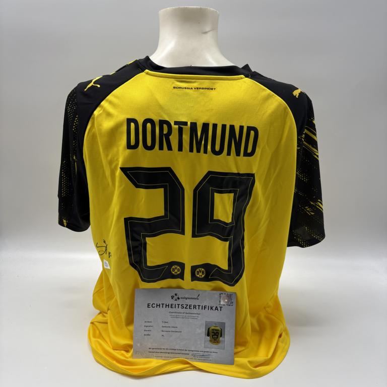 Borussia Dortmund Trikot Samuele Inácio signiert BVB Puma XL