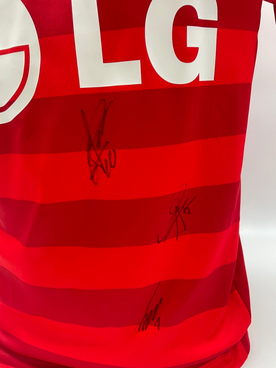 Bayer Leverkusen Trikot Leno, Calhanoglu, Papadopoulus signiert Autogramm 176
