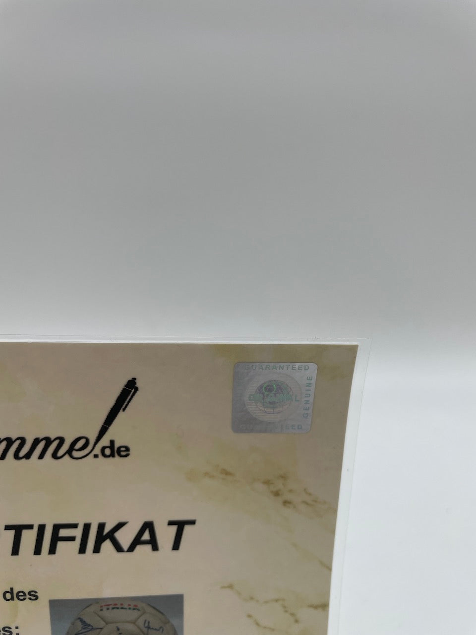 FC Bayern Fußball Teamsigniert 1988/1989 Unterschrift Autogramm Italia Ball