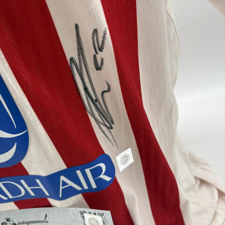 Atletico Madrid Trikot COA Ademola Lookman signiert Autogramm Nike L