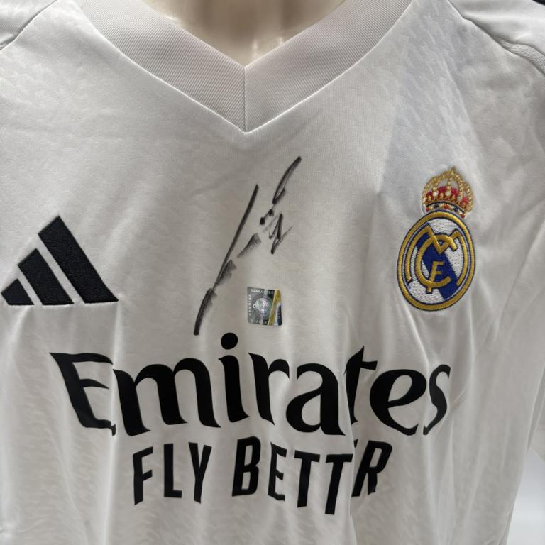 Real Madrid Trikot Dani Ceballos signiert Autogramm Adidas COA XL