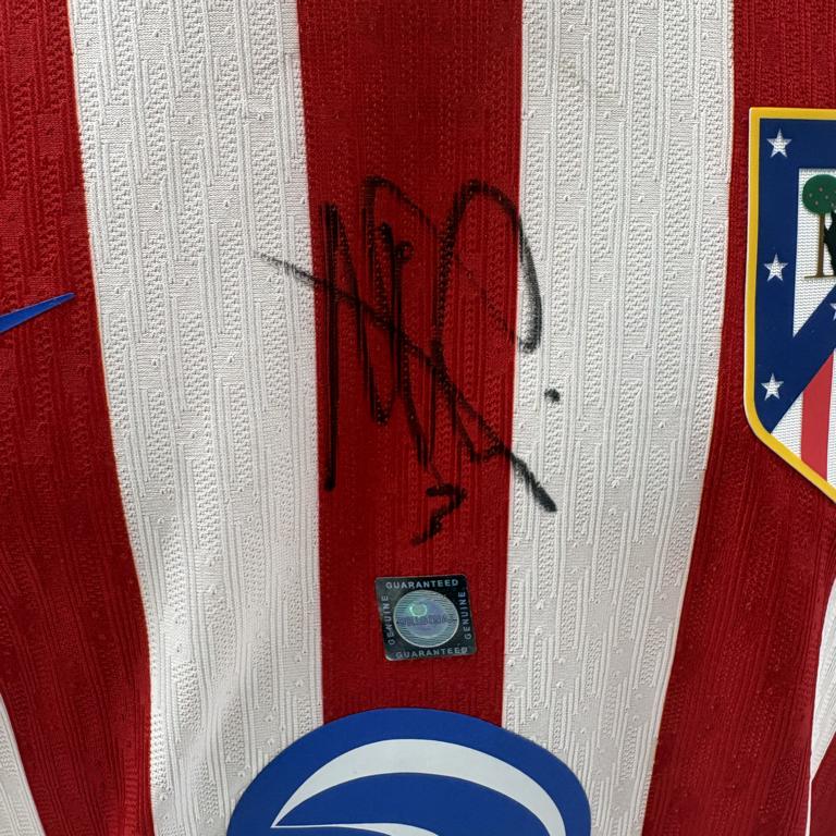 Atletico Madrid Trikot COA Matteo Ruggeri signiert Autogramm Nike L