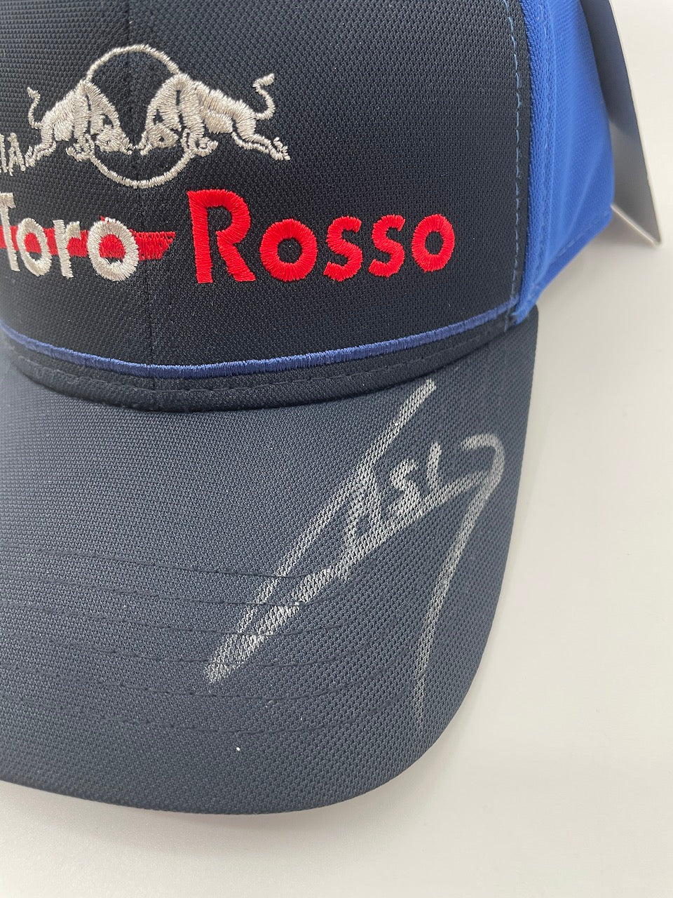 Formel 1 Cap Pierre Gasly signiert Unterschrift Autogramm Sport Neu Toro Rosso