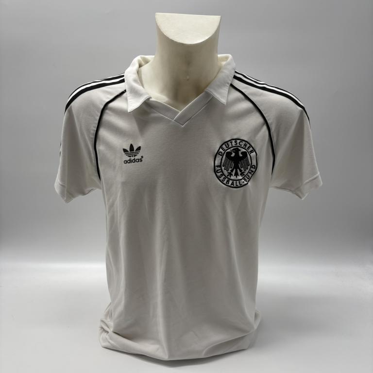 DFB Repro Trikot Franz Beckenbauer signiert Adidas COA Deutschland DFB Kaiser M