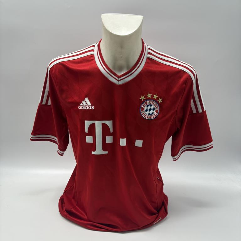 Bayern München Trikot David Alaba signiert Adidas COA Autogramm L