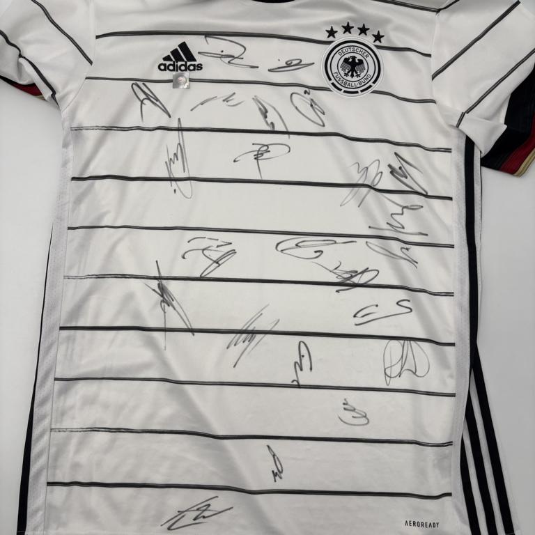 Deutschland Trikot EM 2021 Teamsigniert DFB COA Fußball Autogramm Adidas L