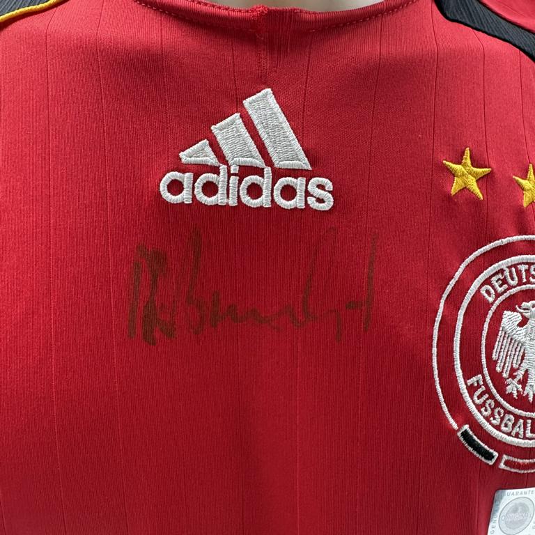 DFB Trikot Rainer Bonhof signiert Adidas COA 164