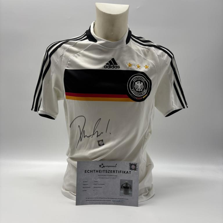 Deutschland Trikot Trochowski signiert DFB Autogramm Fußball Adidas COA S