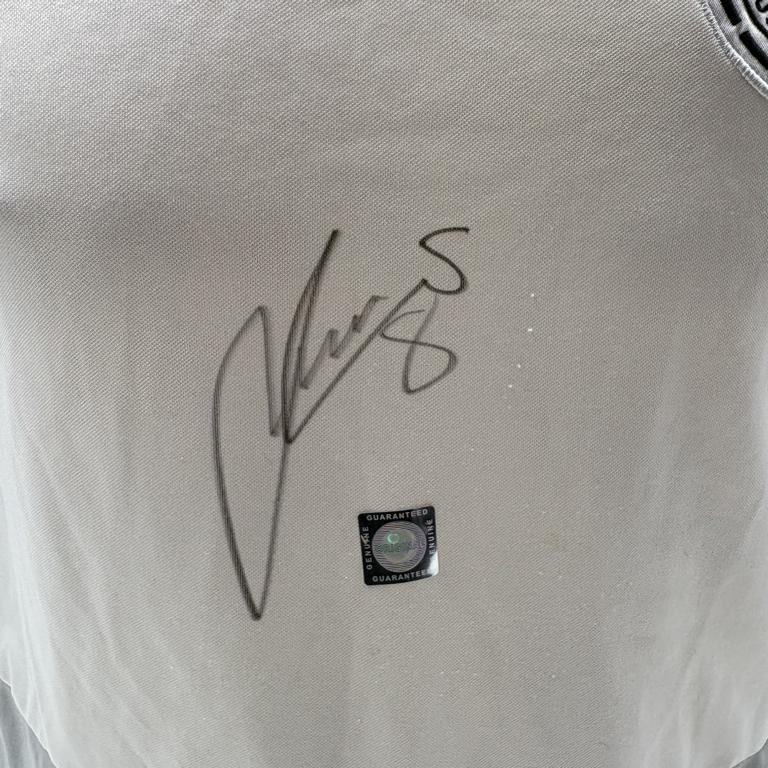 DFB Trainingsshirt Leon Goretzka signiert Adidas COA Autogramm 164