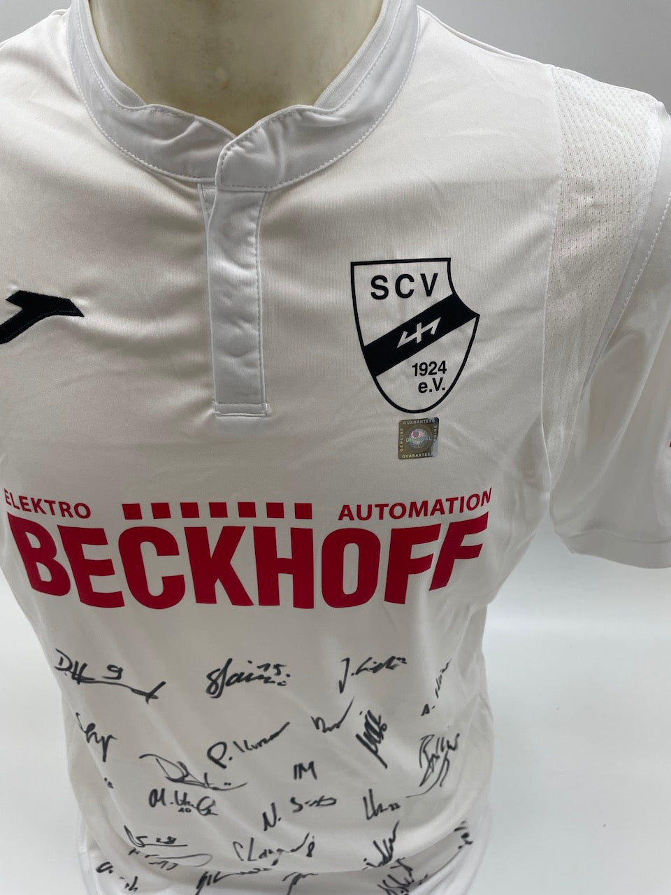 SC Verl Trikot 2018/2019 team signed autograph signature COA Regionalliga M