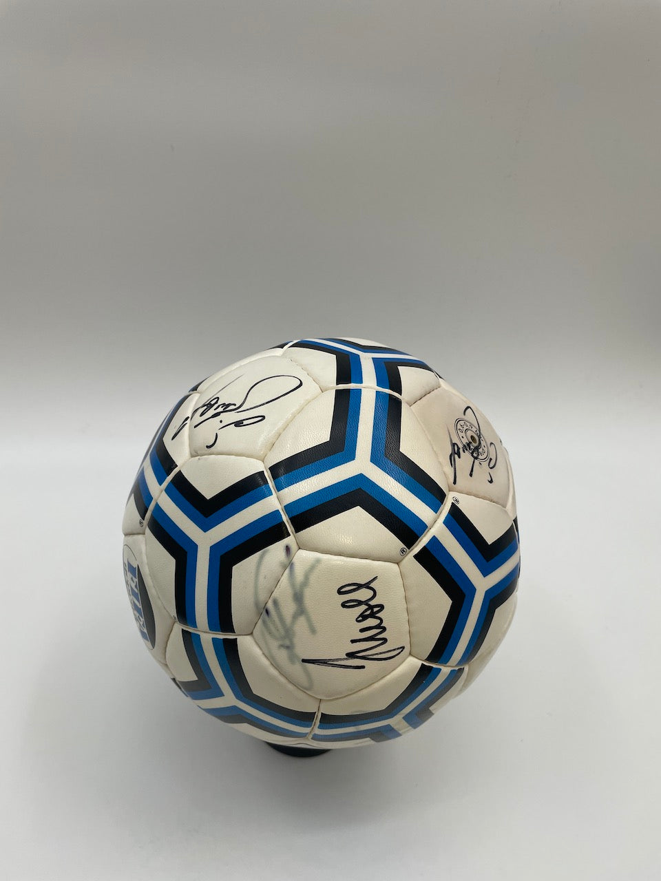 FC Bayern Fußball Teamsigniert 1992/93/94 Unterschrift Autogramm Stadtlo Ball