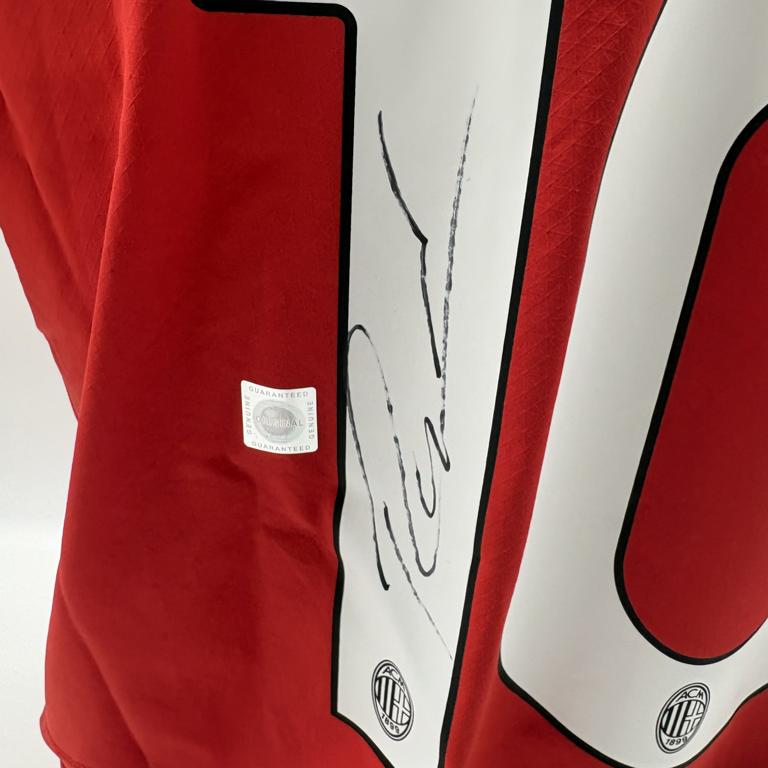 AC Mailand Authentic-Trikot Rafael Leao signiert Autogramm Puma COA S