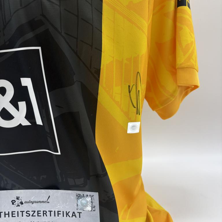Borussia Dortmund Sondertrikot Ramy Bensebaini signiert Puma COA Autogramm XL
