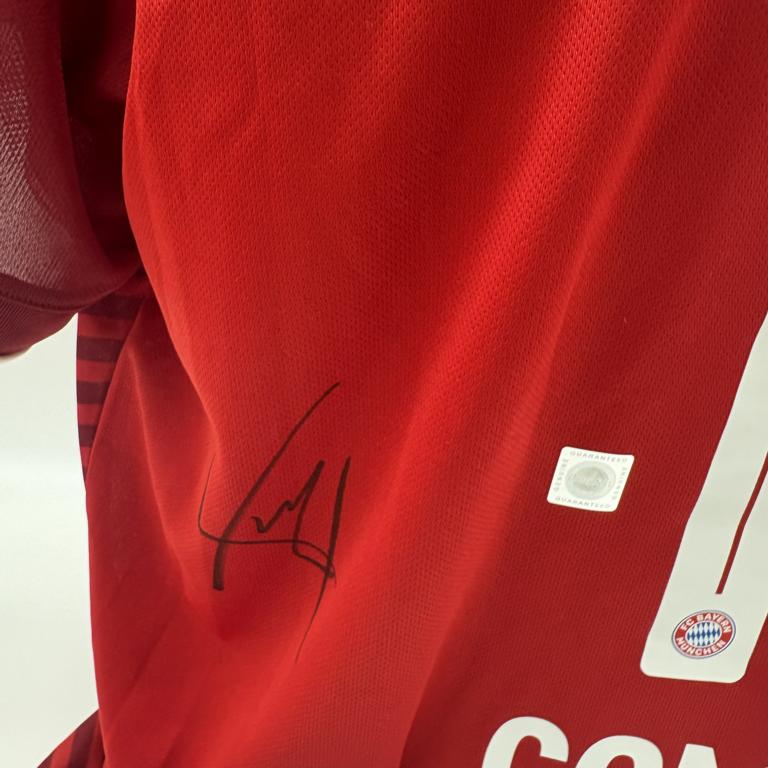 Bayern München Trikot Kingsley Coman signiert Autogramme Adidas XL