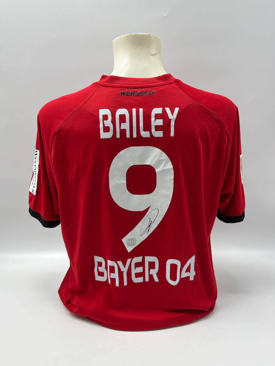 Bayer Leverkusen Trikot 2017/2018 Teamsigniert Autogramm COA Jako XXL