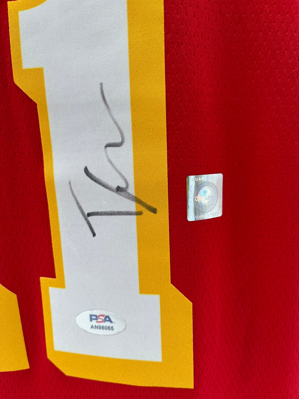 Atlanta Hawks Jersey Trae Young signiert NBA Basketball COA L