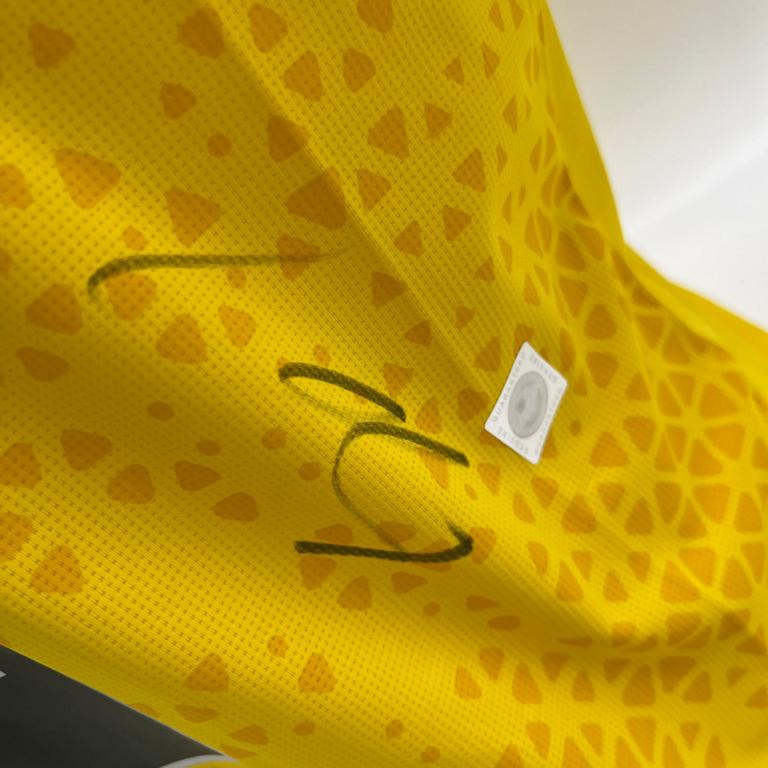 Borussia Dortmund Trainingsshirt Serhou Guirassy signiert Puma COA Autogramm L