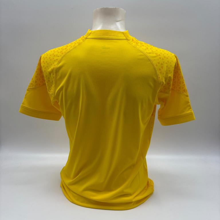 Borussia Dortmund Trainingsshirt Emre Can und Karim Adeyemi signiert Puma COA Autogramm L