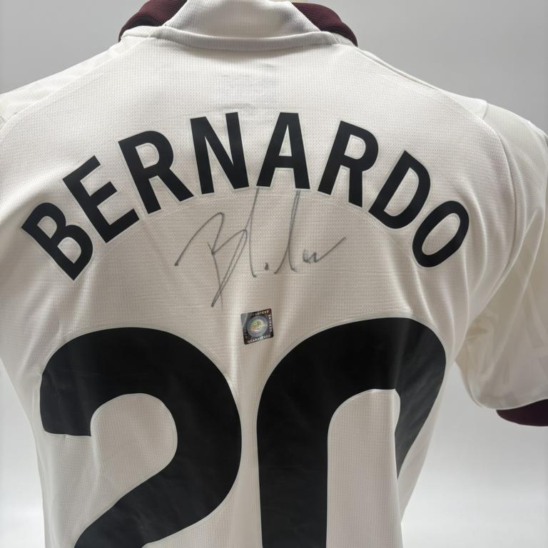 Manchester City Trikot Bernardo Silva signiert Autogramm Puma COA neu S