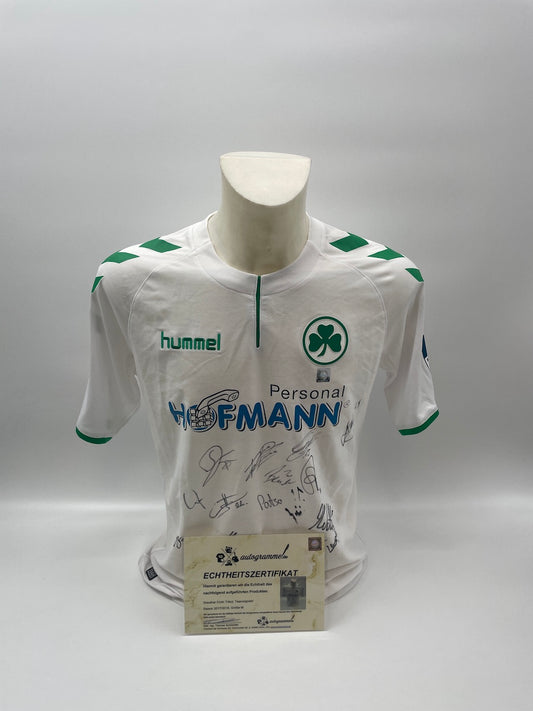 Greuther Fürth Trikot 2017/2018 Teamsigniert Autogramm Unterschrift Hummel Neu M