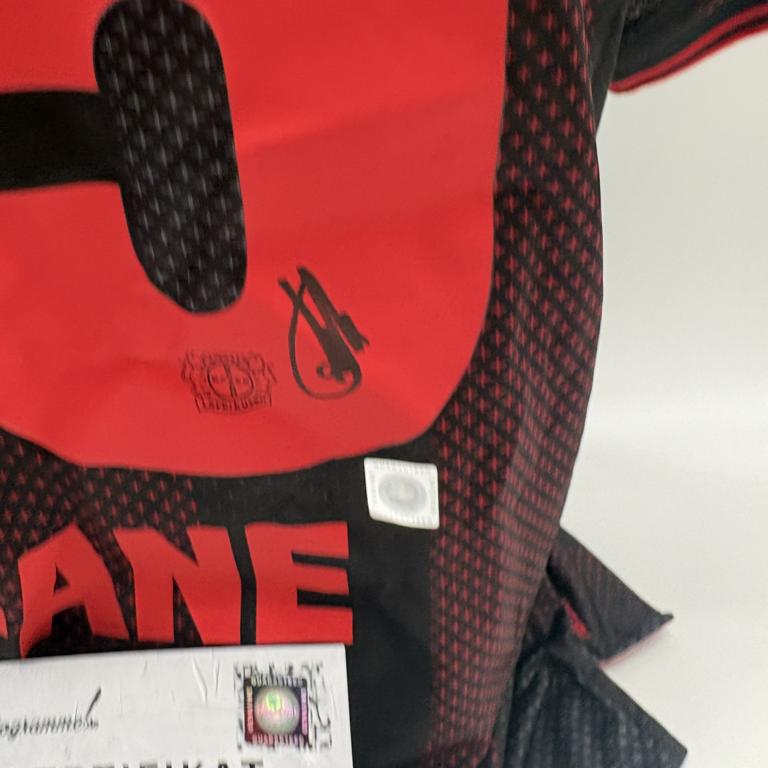 Bayer Leverkusen Trikot Christian Kofane signiert New Balance COA Autogramm L