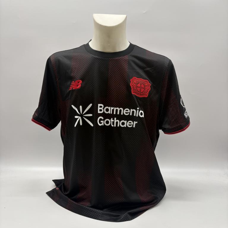 Bayer Leverkusen Trikot Lucas Vazquez signiert New Balance COA Autogramm XL