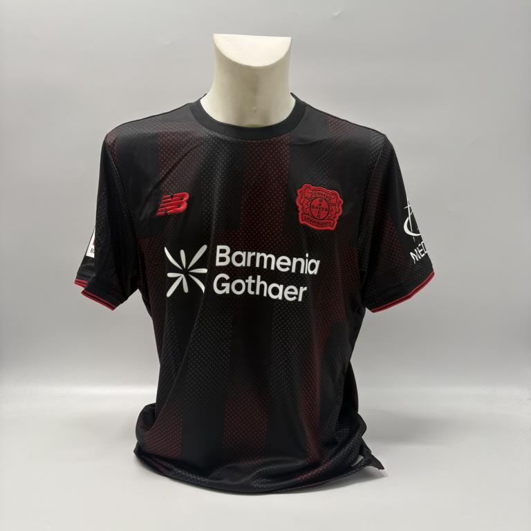 Bayer Leverkusen Trikot Aleix Garcia signiert New Balance COA Autogramm XL