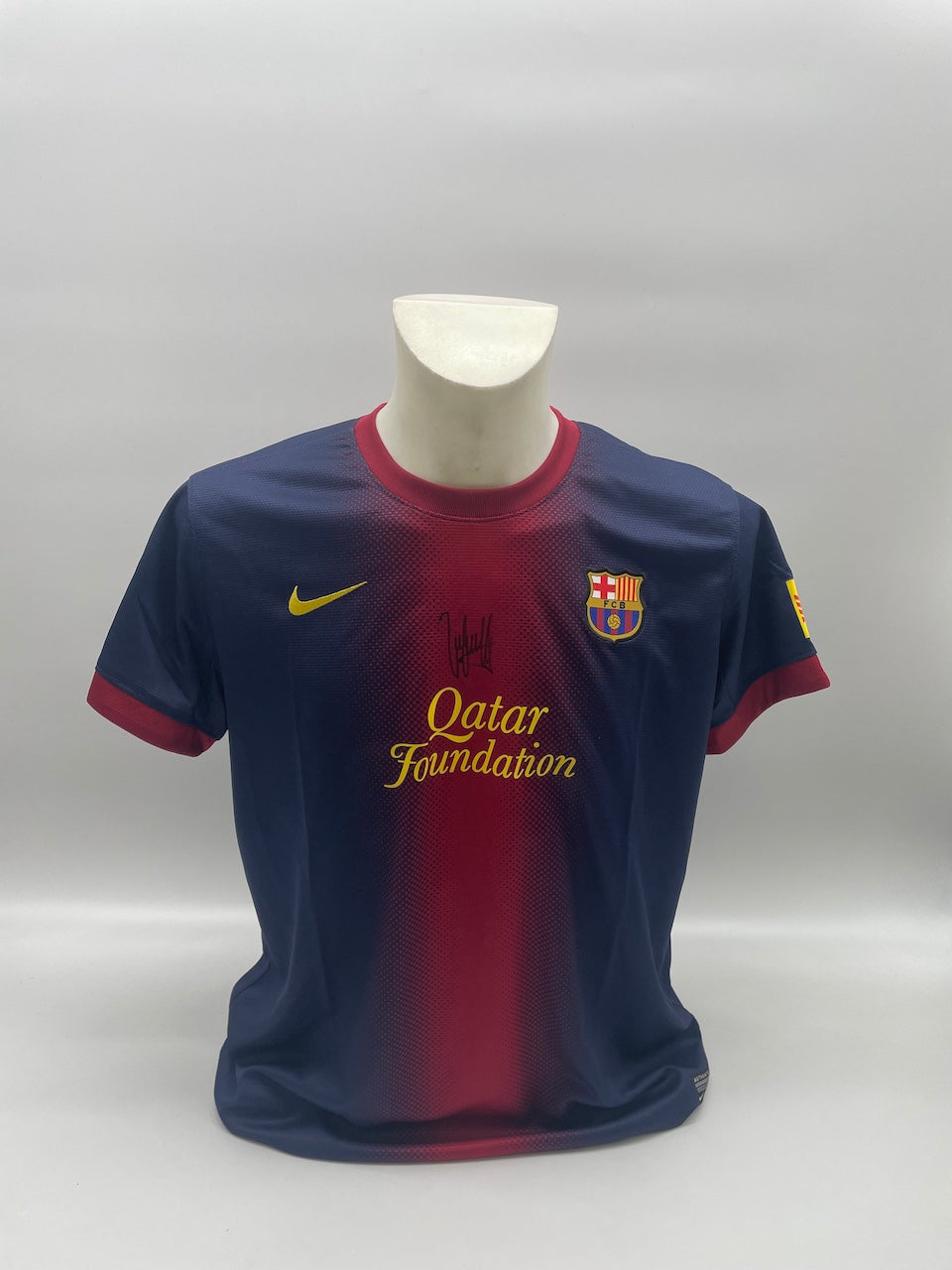 FC Barcelona Trikot Johan Cruyff signiert Autogramm Nike Niederlande Holland 158-170