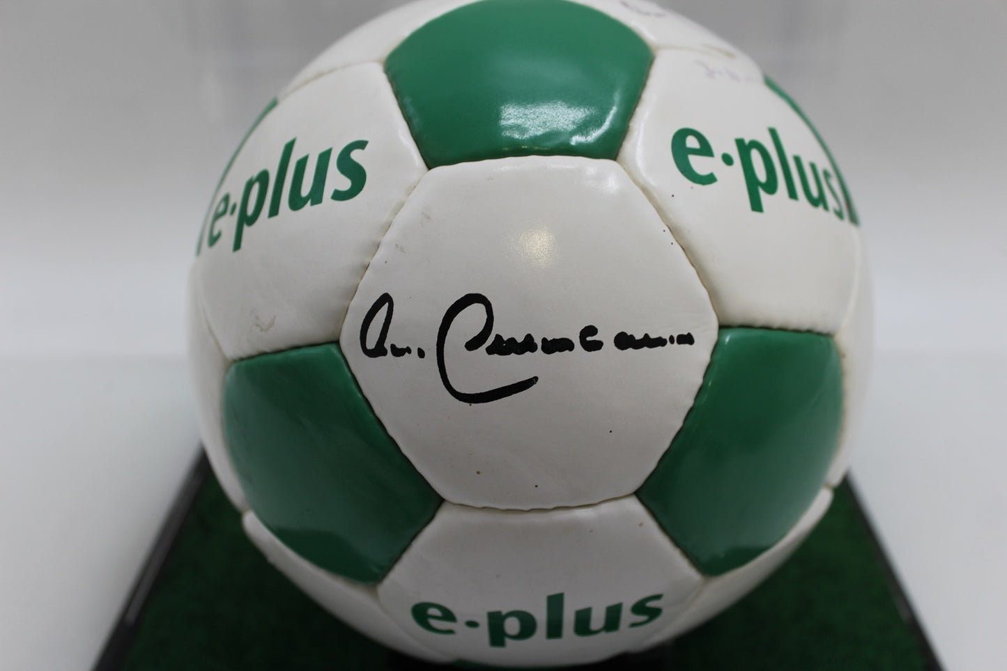 Fußball Franz Beckenbauer signiert mit Widmung Kaiser Neu COA Autogramm