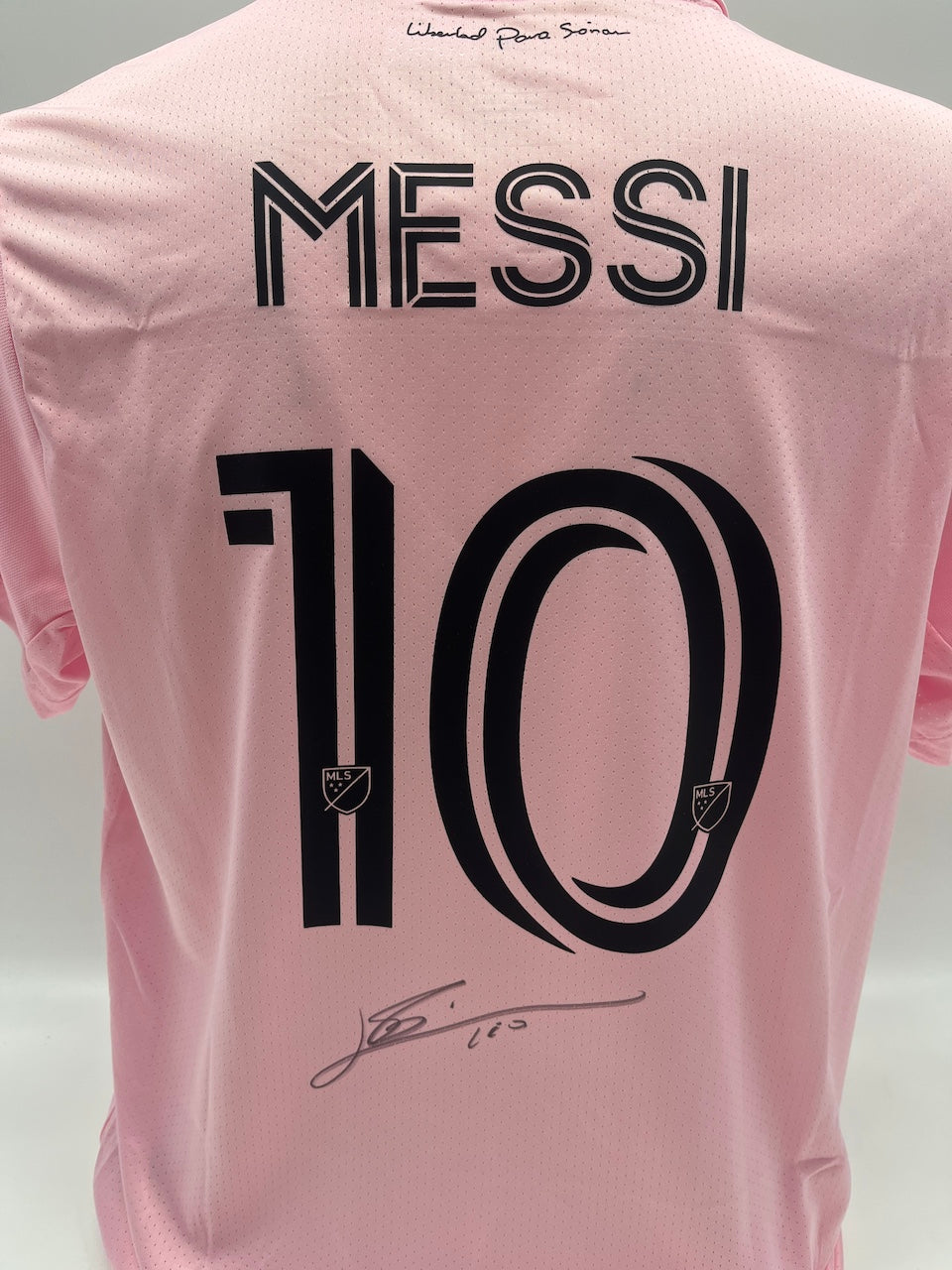 Inter Miami Trikot Lionel Messi signiert Autogramm Adidas COA L