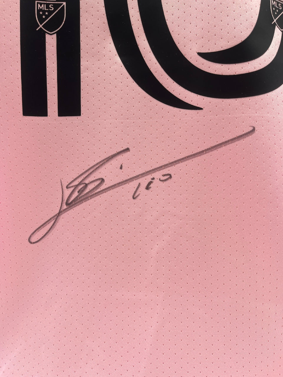 Inter Miami Trikot Lionel Messi signiert Autogramm Adidas COA L