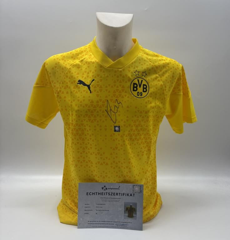 Borussia Dortmund Trainingsshirt Emre Can signiert Puma COA Autogramm M
