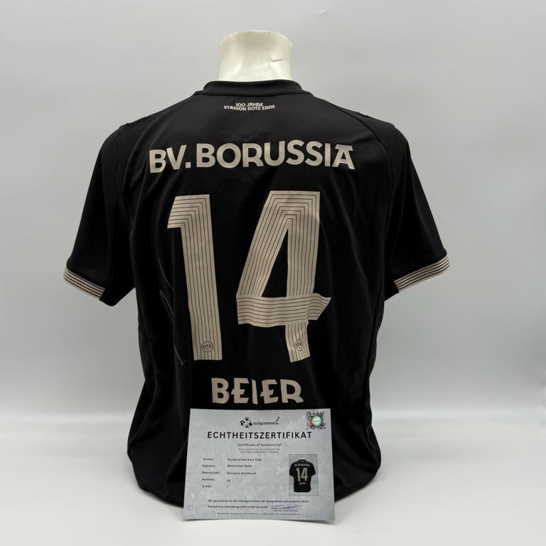 Borussia Dortmund Sondertrikot Maximilian Beier signiert BVB Puma neu L