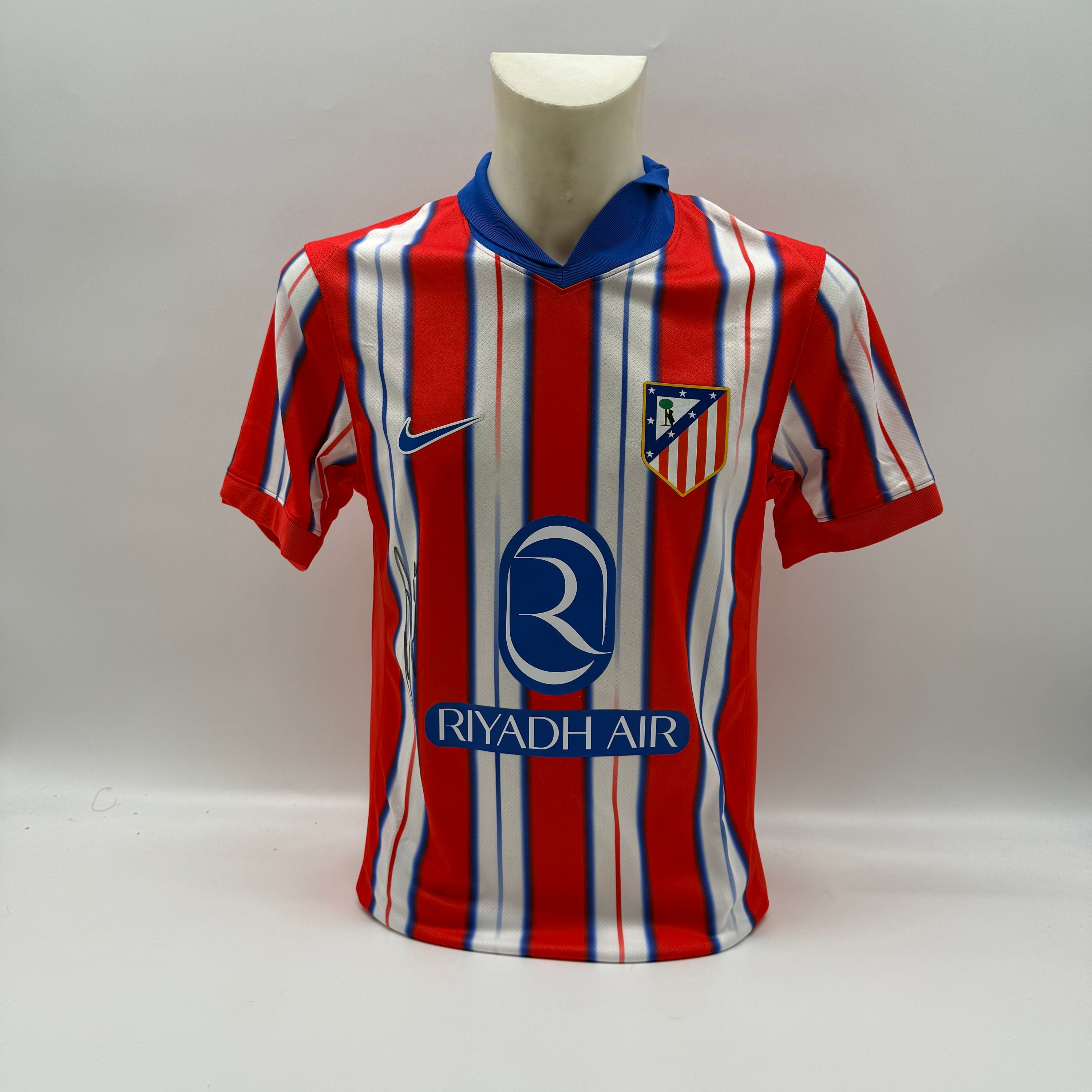 Atletico Madrid Trikot COA Ademola Lookman signiert Autogramm Nike S