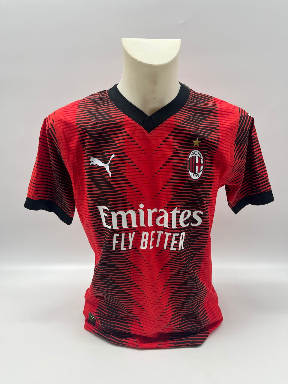 AC Milan jersey signed by Alessandro Nesta, autographed, Puma COA M