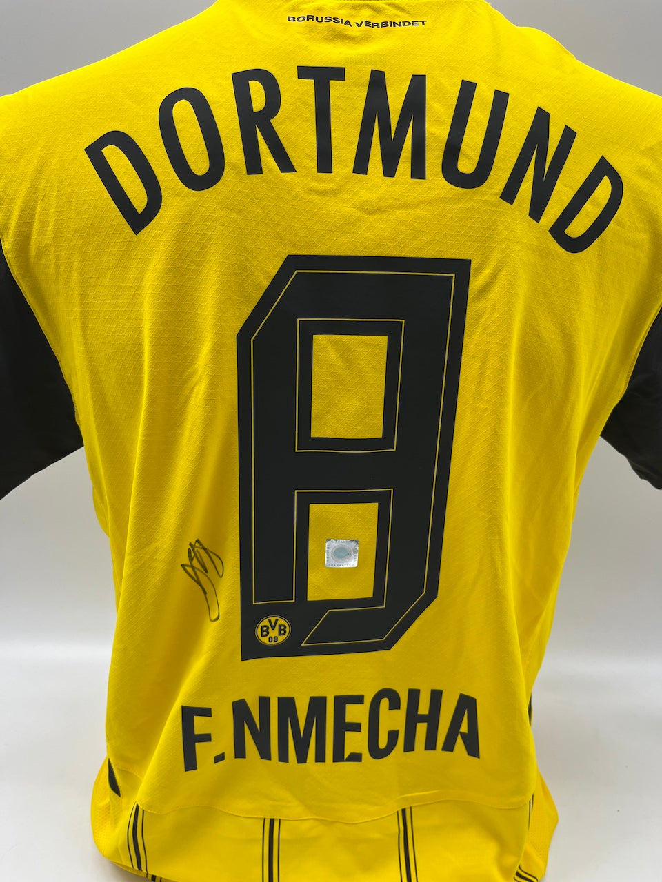Borussia Dortmund Authentic Jersey Felix Nmecha signed BVB Puma M