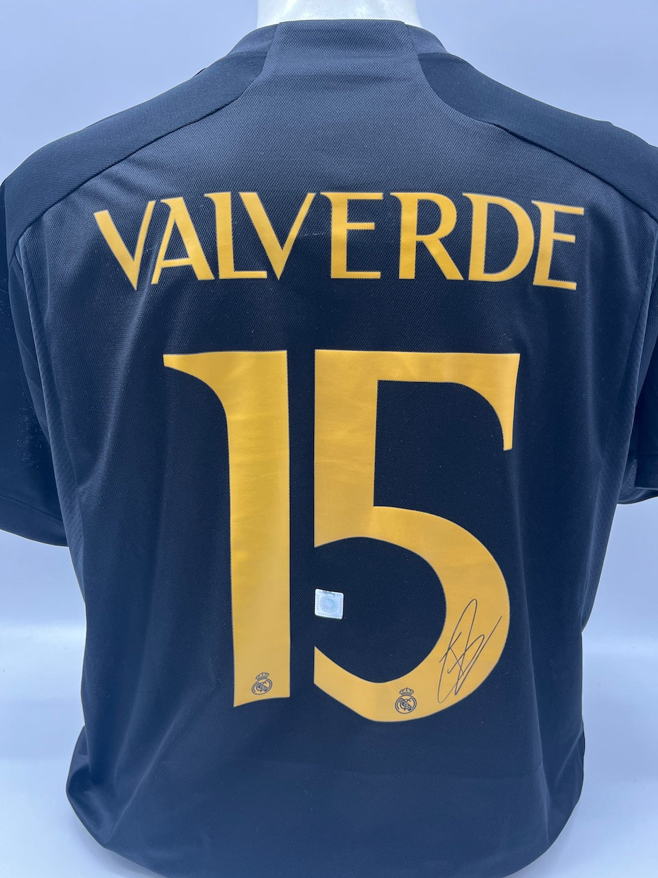 Real Madrid Trikot Federico Valverde signiert Autogramm Adidas COA XL
