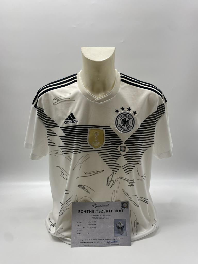 Germany Jersey World Cup 2018 Team Signed DFB Adidas XL