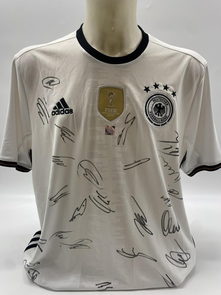 Germany Jersey Euro 2016 Team Signed DFB Adidas XL